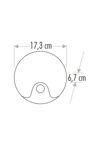 Ct-7092 12w Sensörlü Ledli Bahçe Armatürü 4000k Ilık Beyaz Sıva Üstü - 3