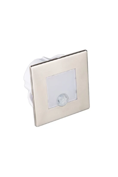 Ct-5173 1.5 Watt Kare Koridor Led Armatür Sensörlü 6400 K Beyaz Renk =