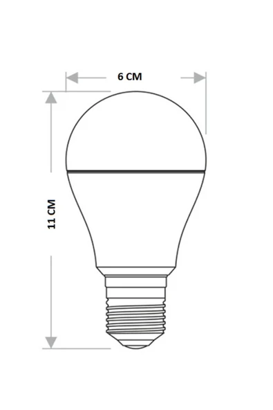 Ct-4278 12w Dimlenebilir Led Ampul Beyaz Işık - 4