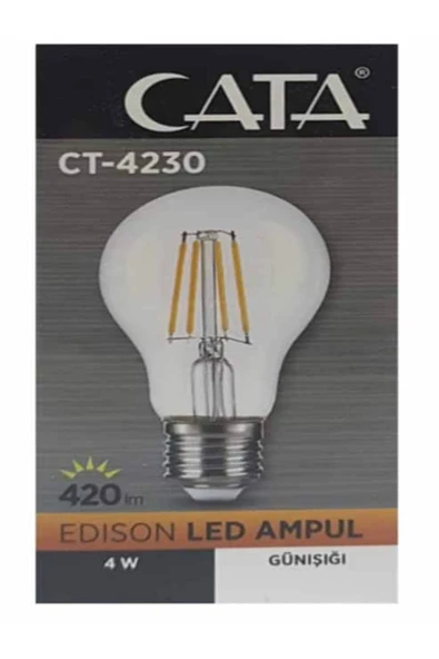 -4230 Ct-4230 4w Edison Cop Led Ampul / Günışığı - Resim 2