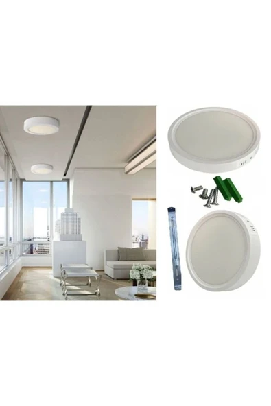 Ct-5233 18w/6500 Alm. S.ü Led Arm.yuv. Beyaz Işık - Resim 4