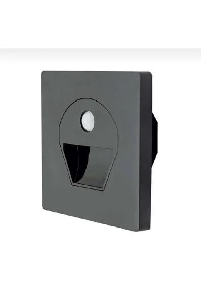 Ct-5170 1W Sensörlü Koridor Armatürü Ledli (Füme Kasa Günışığı) ürün görseli 1