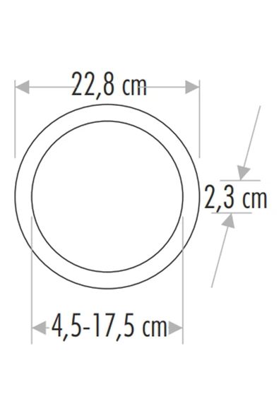 Ct-5648b 20w Plus Led Panel Armatür 6500k Beyaz - Resim 2