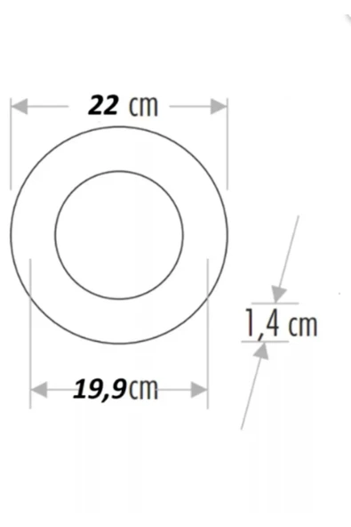 Ct 5129 Led Spot 18w 6400k Beyaz Işık - Resim 2