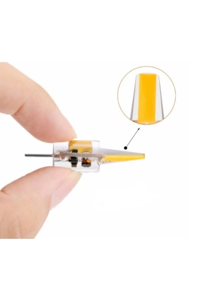 Ct-4252 4w 12 Volt G4 Duylu Led Kapsül Ampul Günışığı 10 Adet - 3