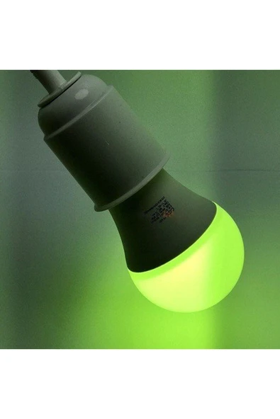 Ct-4277 9w Led Ampul Yeşil E27 - Resim 2