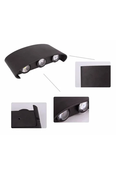 Ct-8011 Haiti Led Aplik 10w Amber Çift Taraflı - 2