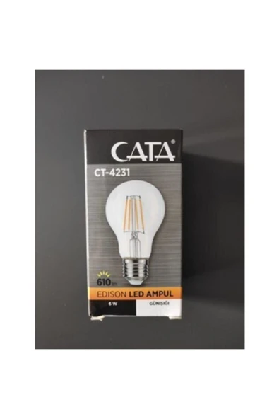 6adet Ct-4231 6w Flament Led Ampul