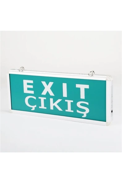 Exit Çıkış Armatürü Ledli 3 Saat Akülü Ct-9175 3 Watt