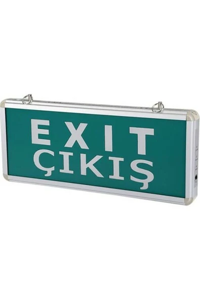 Ct-9175 Ledli Işıklı Acil Çıkış / Exit Yönlendirme Levhası