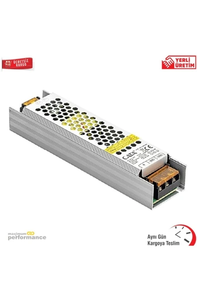 Ct-2560 Slim Şerit Led Trafosu Adaptör 12,5 Amper 150 W