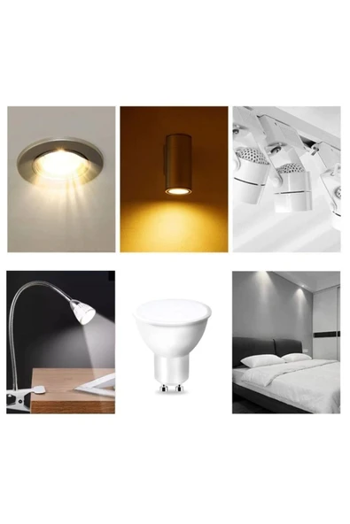 ct-4240 Led Çanak ve Kapsül Ampul 5w 6400k BEYAZ - Resim 3