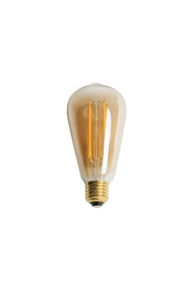 CT-4290 8 WATT ARMUT RUSTİK AMPUL E27 AMBER ürün görseli 1