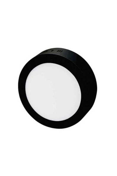 Ct-5235g 18w Sıva Üstü Siyah Yuvarlak Led Panel 3200k Günışığı ürün görseli 1