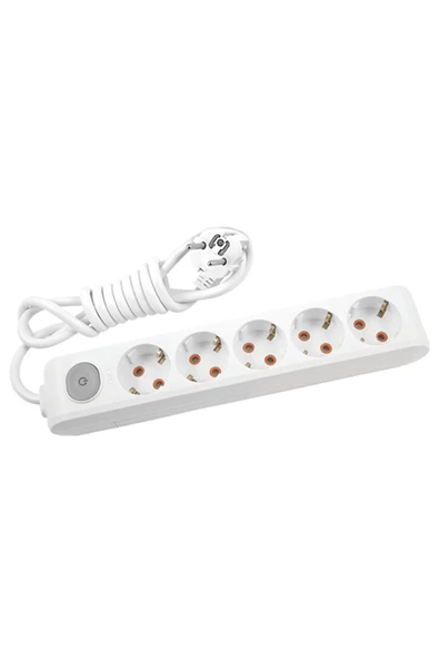 Viko Multilet Grup Priz 5'li 3 Metre Anahtarlı - 1