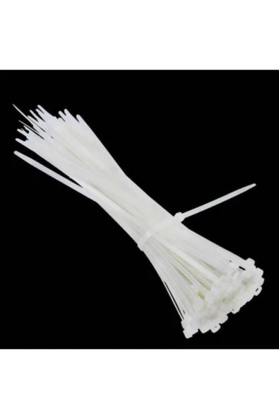 Çet-san 3,6x300 Mm Kablo Bağı Beyaz =(100 Adet)= ürün görseli 1