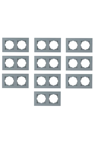 Byobu 10 Adet Füme Ikili Çerçeve ürün görseli 1