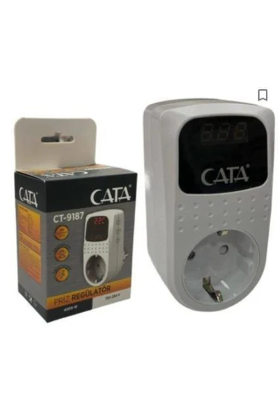 Ct-9187 Akım Korumalı Priz Ekranlı