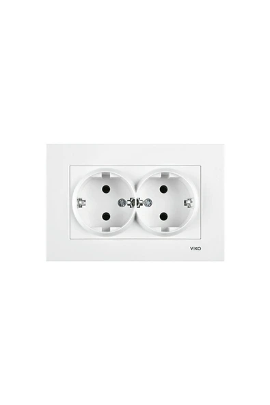 Karre Ikili Topraklı Priz ürün görseli 1