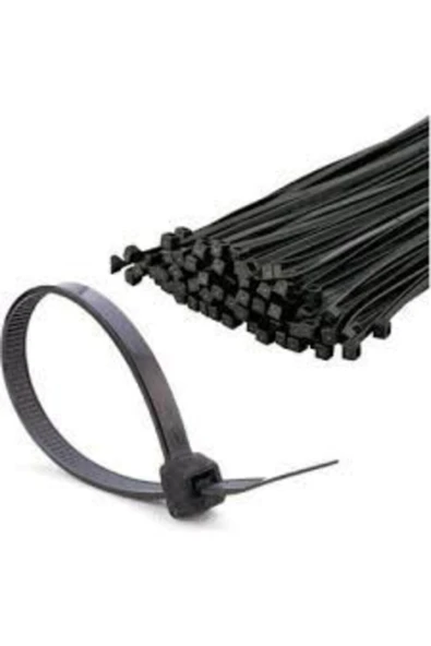 Çet-san 3,6x300 Mm Kablo Bağı Siyah Renk =(100 Adet)= - 2