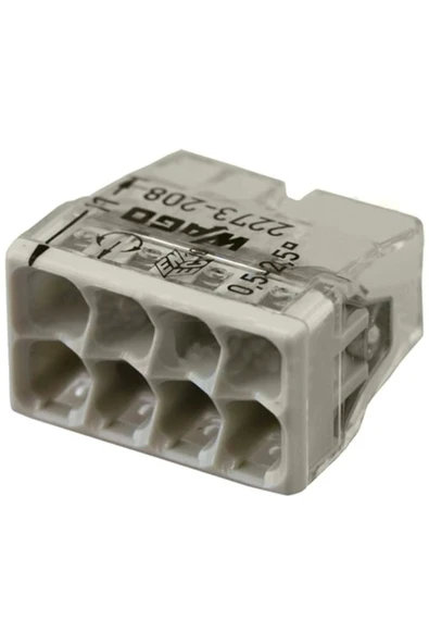 Wago 50 ADET Klemens 8 Kutuplu Buat İçi ürün görseli 1