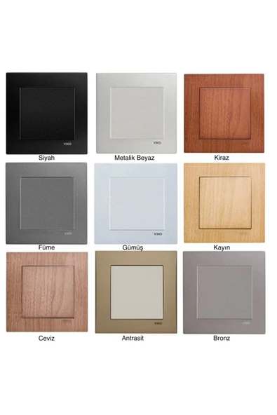 Artline Novella Beşli Çerçeve (TÜM RENKLER) Antrasit - Resim 2