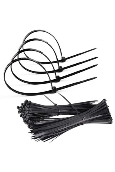 Kablo Bağı Cırt Siyah 3,6x150 100 Adet - Resim 6