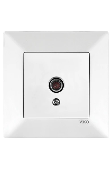 Meridian Uydu Tv Prizi Sonlu Çerçeveli Krem Renk ürün görseli 1