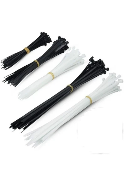 7,6X450 KABLO BAĞI SİYAH - Resim 3