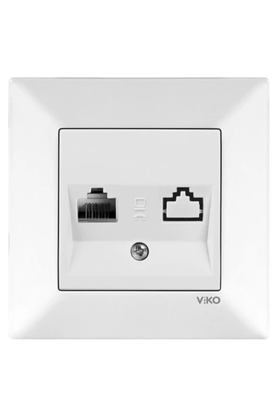 Meridian 12 Adet Nümeris Telefon Prizi Çerçeveli - Resim 2