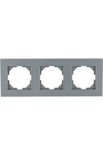 Byobu Üçlü Çerçeve Füme ürün görseli 1