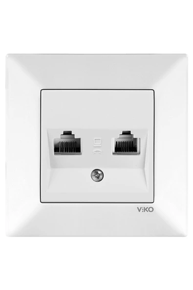 Meridian Data Nümeris Telefon Priz Rj45 Cat5e-rj11 Çerçeveli ürün görseli 1