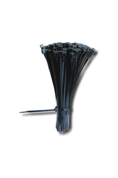 Çet-san 3,6x300 Mm Kablo Bağı Siyah Renk =(100 Adet)=