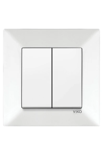 Meridian 12 Adet Komütatör Ikili Anahtar Çerçeveli - Resim 2