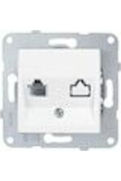 Meridian Nümeris Telefon Priz Cat 3  Çerçevesiz ürün görseli 1