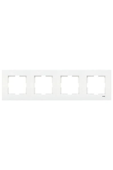 Viko Karre / Meridian 120 Adet 1 Koli Dörtlü Çerçeve - Resim 2