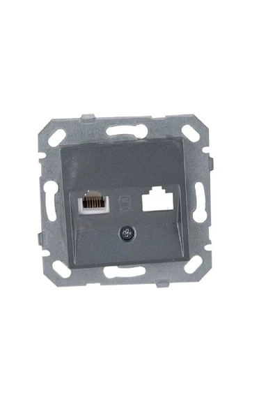 Byobu Füme Data Priz (cat6) Çerçevesiz - Resim 2