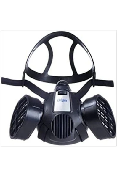 X-plore 3300 Yarım Yüz Gaz Maskesi + 2 Adet A1b1e1k1 Abek1 Filtre 6738816 - 7