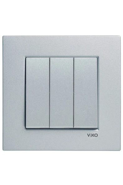 Novella Üçlü Anahtar Çerçeveli (GÜMÜŞ) (16,00 YA KADAR AYNI GÜN KARGO) ürün görseli 1