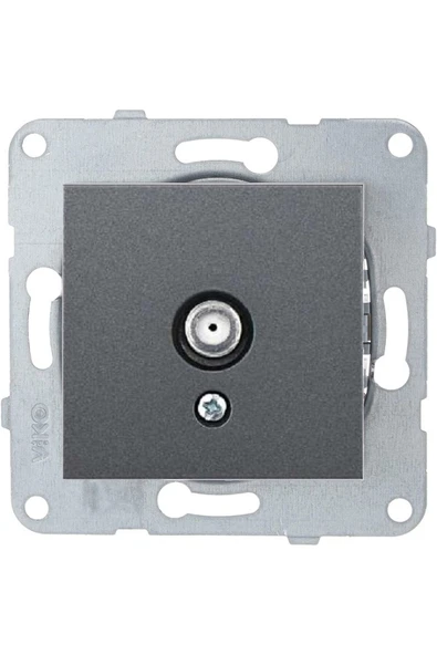 Artline Novella-trenda Füme Uydu Priz F Konnektörlü - Çerçevesiz ürün görseli 1