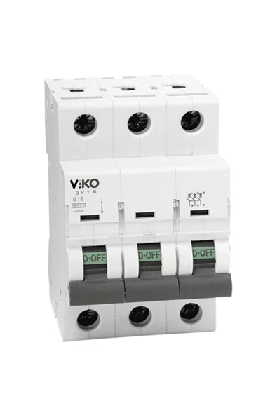 3x25 cm Amper Üç Kutuplu 3 Ka C Serisi Sigorta - Resim 2