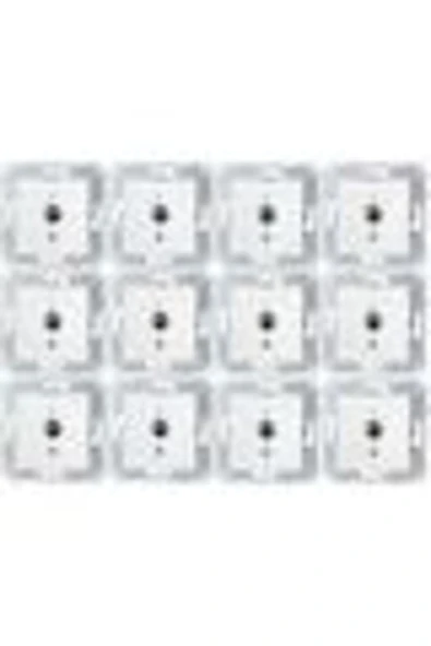 Karre - Meridian 12 Adet Uydu Priz F Konnektörlü - Çerçevesiz ürün görseli 1