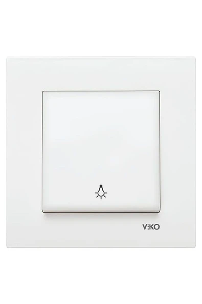 Viko Karre Light Anahtar Beyaz 9096003