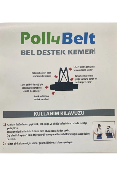 Belt Ağırlık Kaldırma Kemeri Bel Destekli - Resim 3