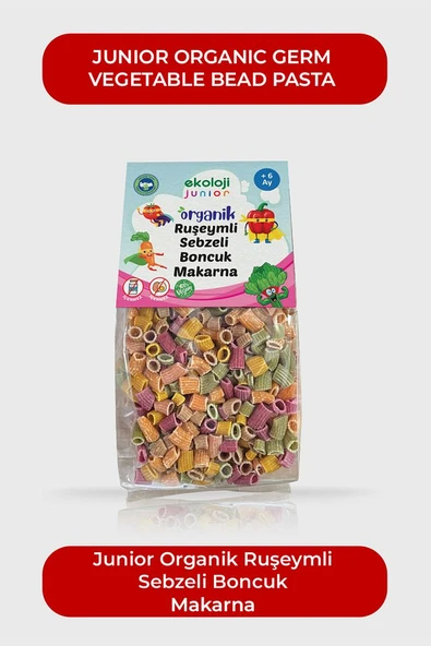 Organik Ruşeymli Sebzeli Boncuk 250 gr 3 Paket Organic Wheat Grain Vegetable Beads 250 gr 3 pack - 2