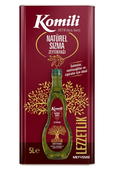 Komili  Sızma Zeytinyağı Teneke 5 l