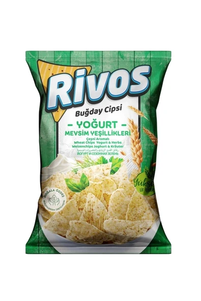 Haşiroğlu  Rivos Buğday Cipsi ( Mevsim Yeşillikleri)