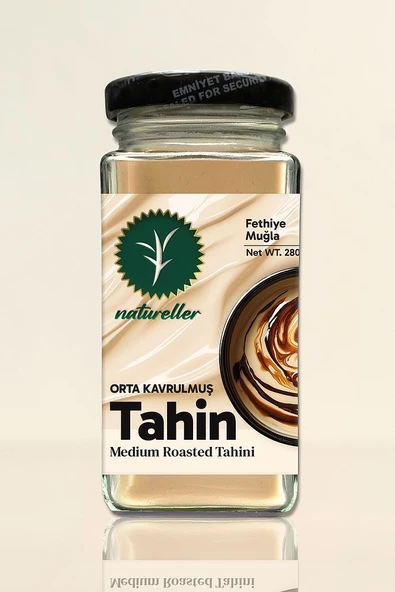 Tahin Orta Kavrulmuş Fethiye - Yerli Susam 280 gr (4 Adet) - 4