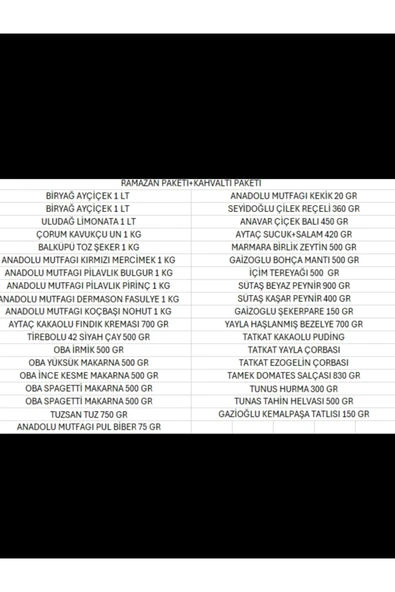 Sütaş Ramazan erzak kolisi kahvaltı paketi kumanya yardım gıda Kolisi lüks paket - 2