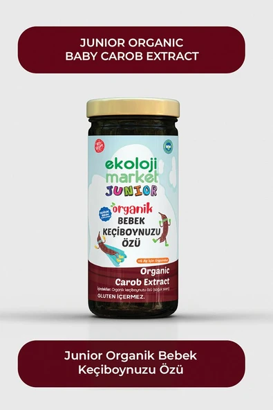 Organik Bebek Keçiboynuzu Özü 290 Gr 6 lı Paket Organic Baby Carob Extract 290 Gr 6 Pack - 2